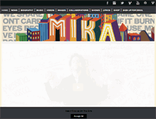 Tablet Screenshot of mikasounds.com